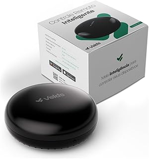 Controle Universal Inteligente Wi-Fi Velds, Infravermelho - Controle Pelo Celular ou Comando de Voz, Compatível com Alexa e Google, Multidirecional, Bivolt