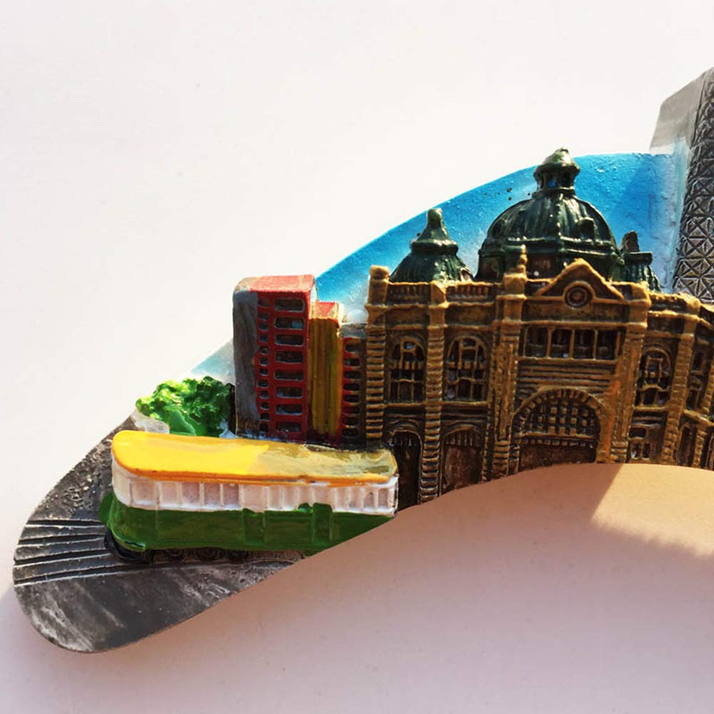 Imán 3D Australia Para Nevera De Viaje, Recuerdo De Resina