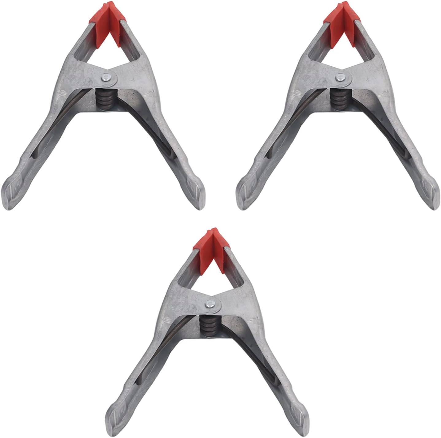 Garosa Spring Clamp Iron Galvanizing A Shape Clamp 3PCS 9 Inch Metal Clip for Woodworking Tarpaulin Photography and Market Stall Use