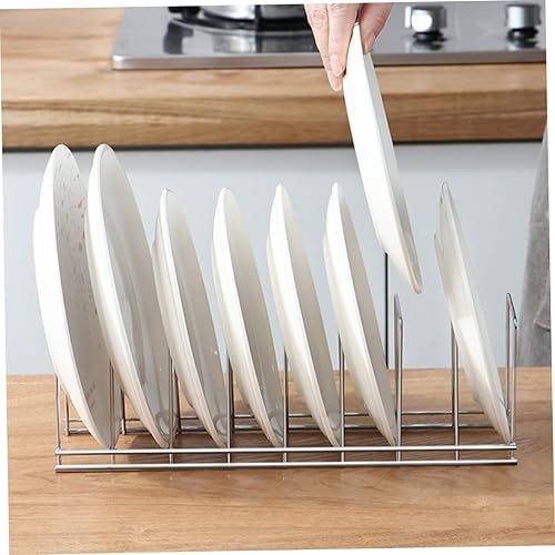 Miniatura 9 de Soporte multiusos para platos de cocina, escurridor de platos para encimera, escurridor de platos