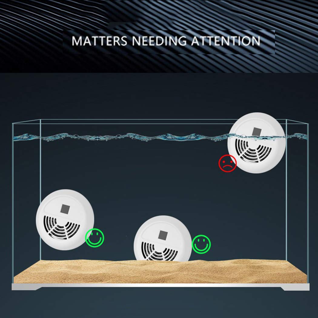 Calentador de Acuario, Calentadores sumergibles para acuarios con Tanque Inteligente con calefacción Inteligente PTC y Pantalla Digital con Pantalla LED