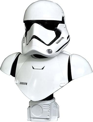Diamond Select Toys Star Wars: The Force Awakens: First Order Trooper Legends en 3 dimensiones, busto a escala 1:2, multicolor