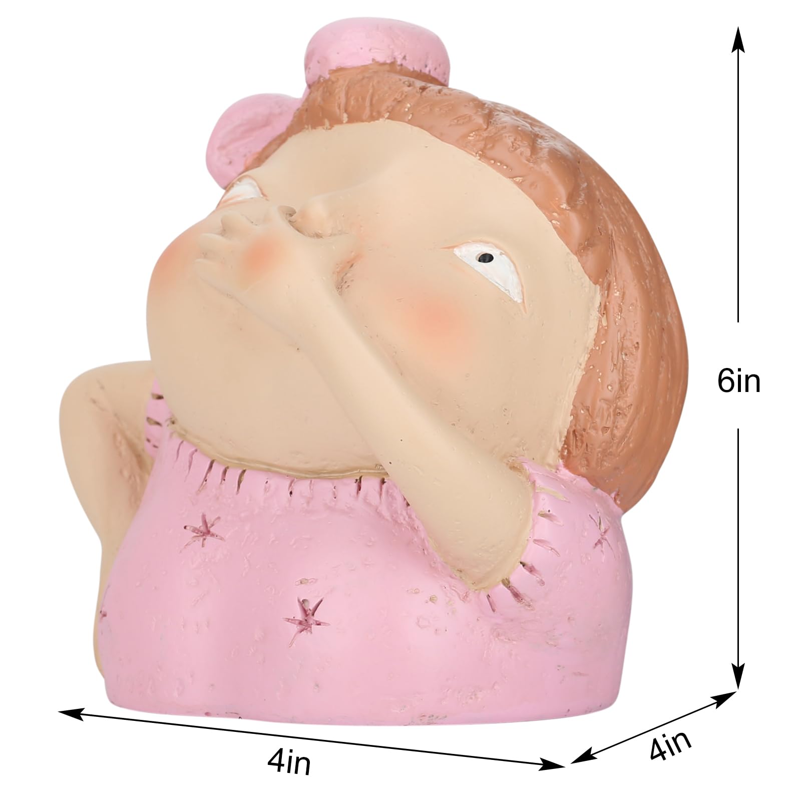 Lustige Badezimmer Statue Mit Nase - Skurrile Deko Für Regale Und Toilette