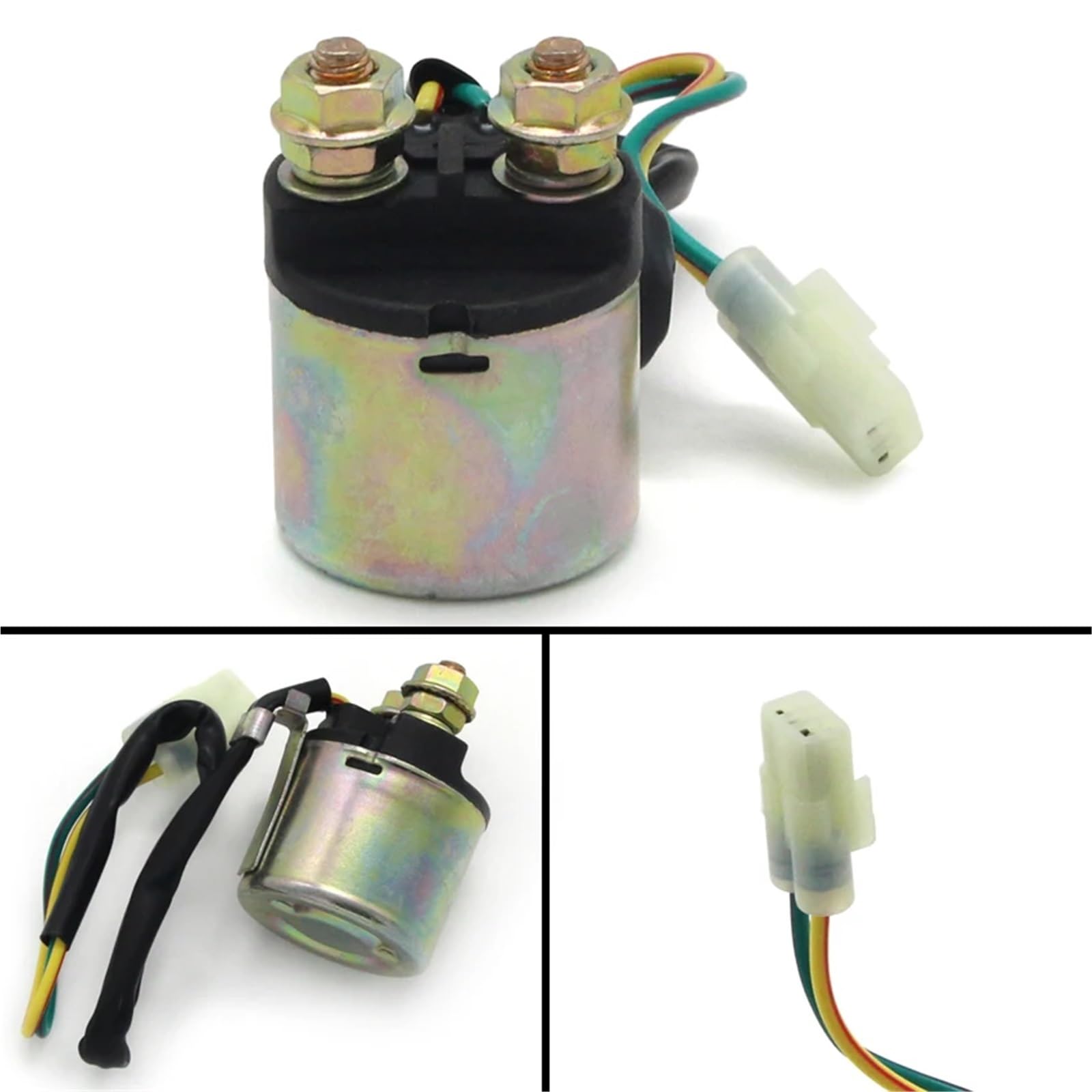 ‌Solenoide relè moto‌ Adatto per Honda TRX450 ER TRX500 Foreman Rubicon TRX500FA TRX650 TRX680 TRX500FPM Relè di avviamento Solenoide 35850-HN8-003 ‌Relè di avviamento motocicletta‌