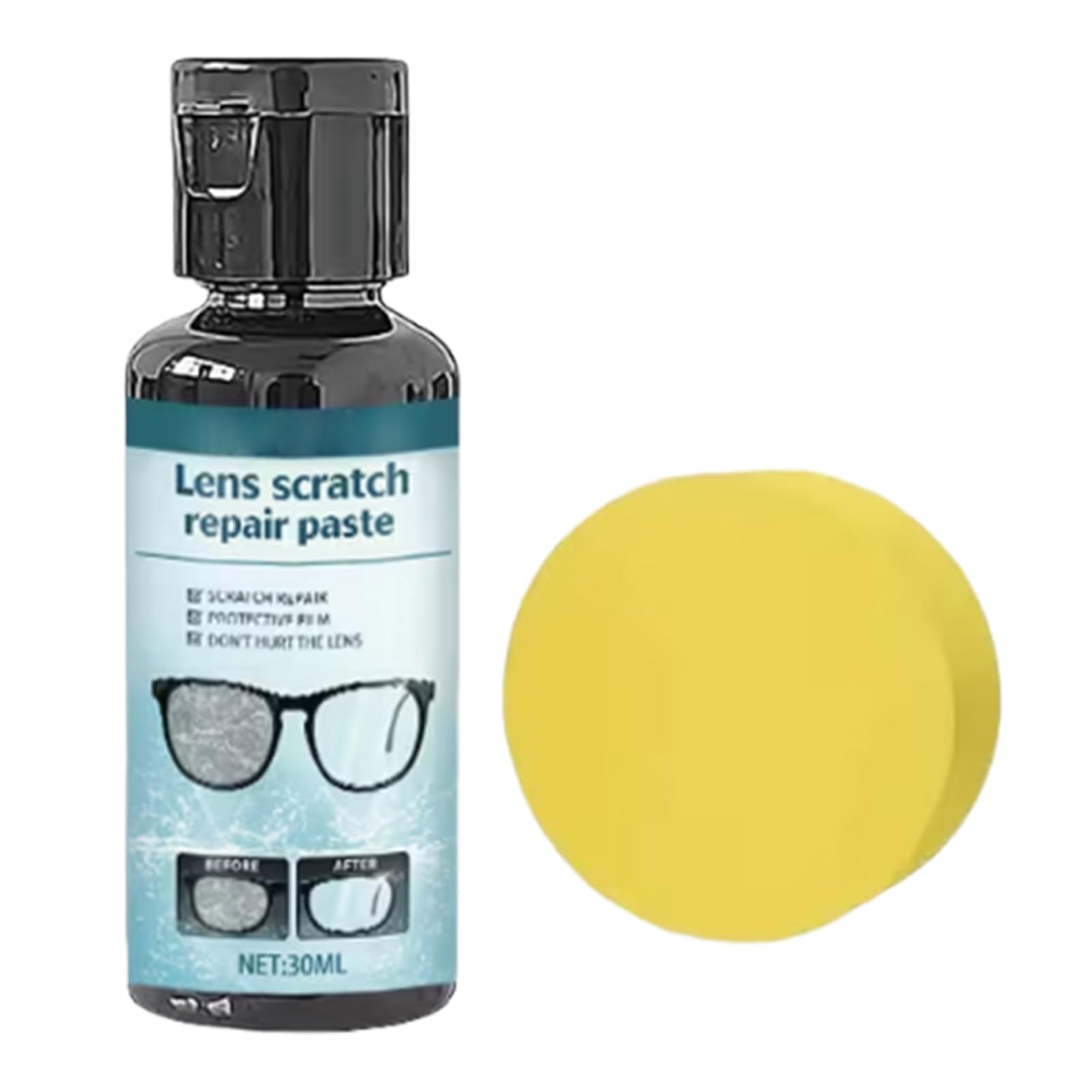 Genérico Scratch Remover for Glasses Glass - Residue-free Protective Polish, 100 ml Lens Repair Spray, Sunglasses and Frame Care And Protection