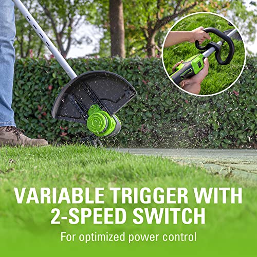 Greenworks 24V 13-Inch Brushless String Trimmer (Gen 2), 4.0Ah Usb Battery And Charger Included #TOP3