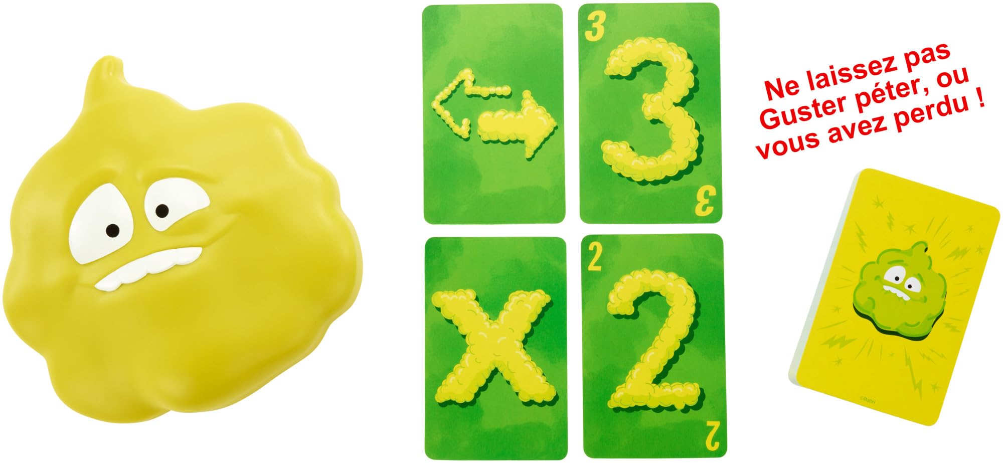 1, 2, 3 Prout jeu de société pour enfants, version anglaise, DHW40