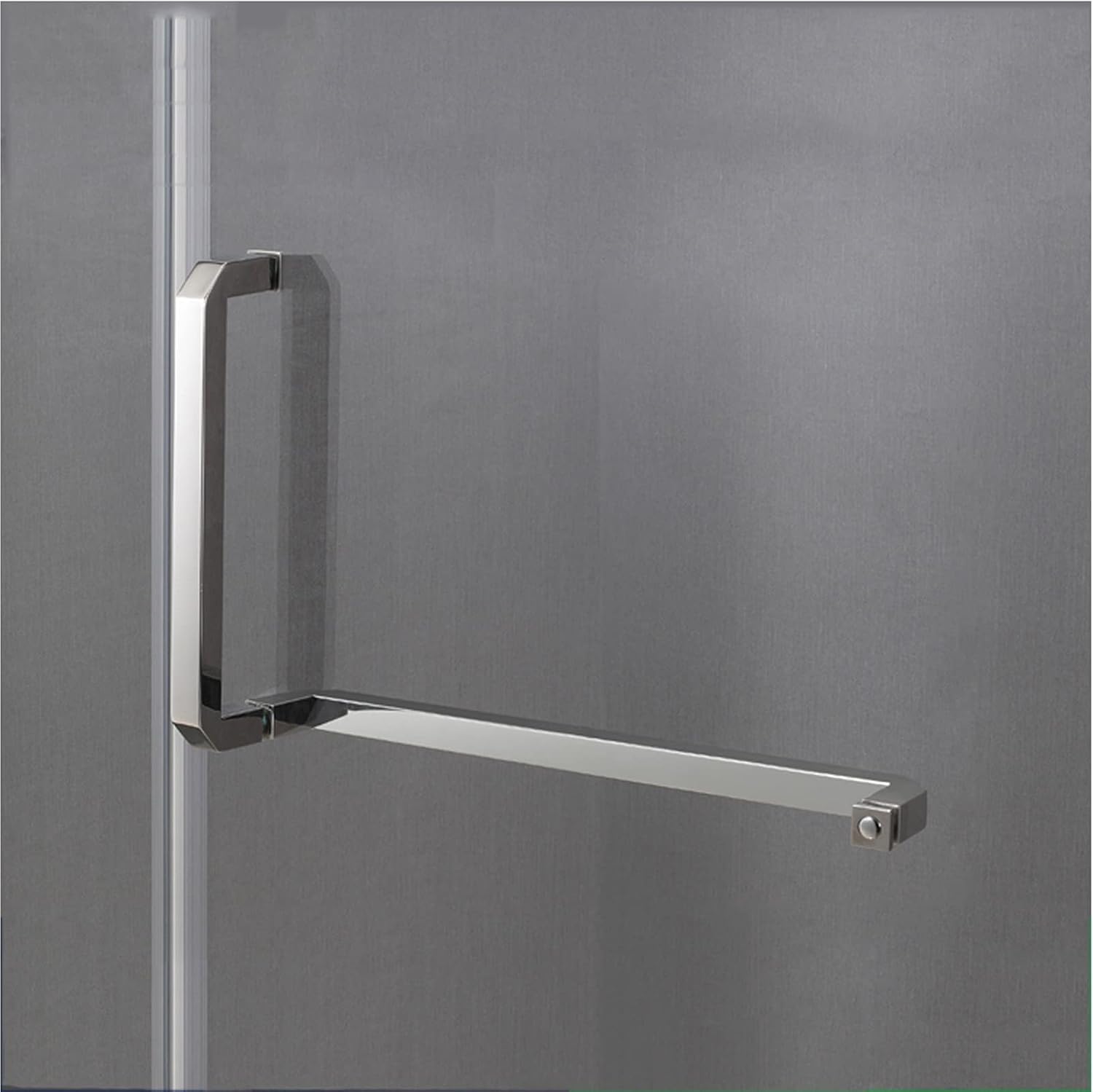 Push and Pull Glass Door Handle Shower Door Pull Handle Replacement Sets for Bathroom Door Knobs Grab Bar Towel Bar (Size : 225mm+425mm)