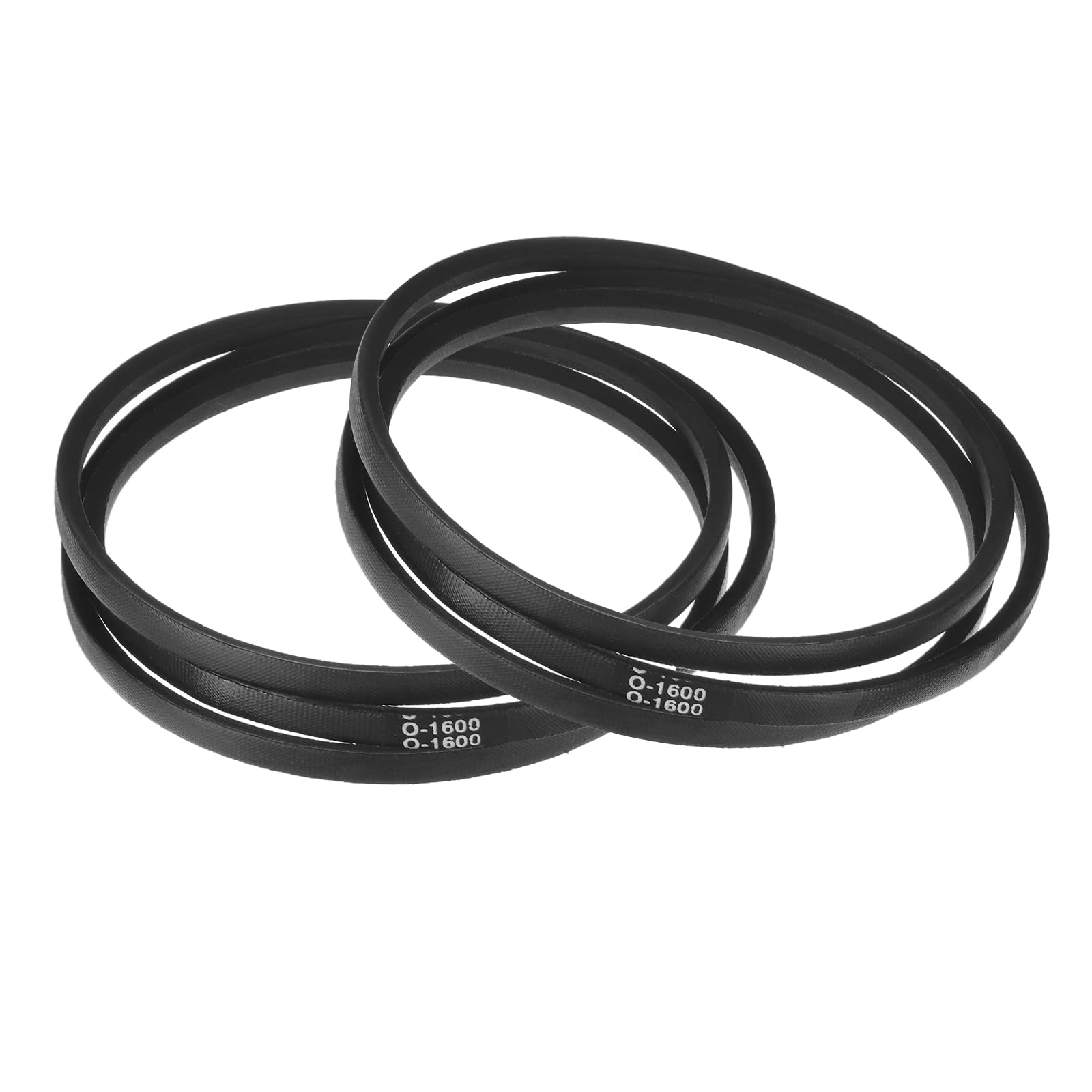 QUARKZMAN O-1600 Correa de Transmisión de Goma, 1600x6x10mm, 2pcs
