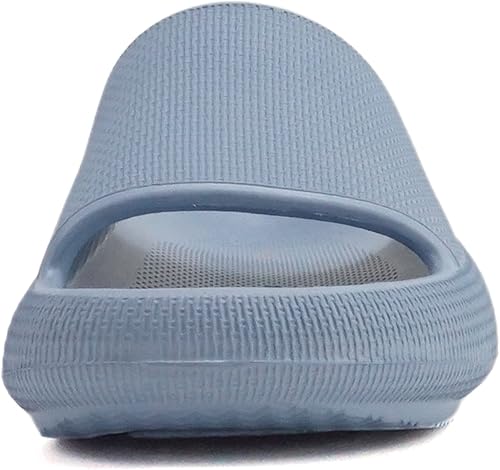 Miniatura 3 de Soda "MARSHMALLOW" Sandalias de recuperación de plumas para mujer, puntera abierta, ligeras, cómodas, acolchadas