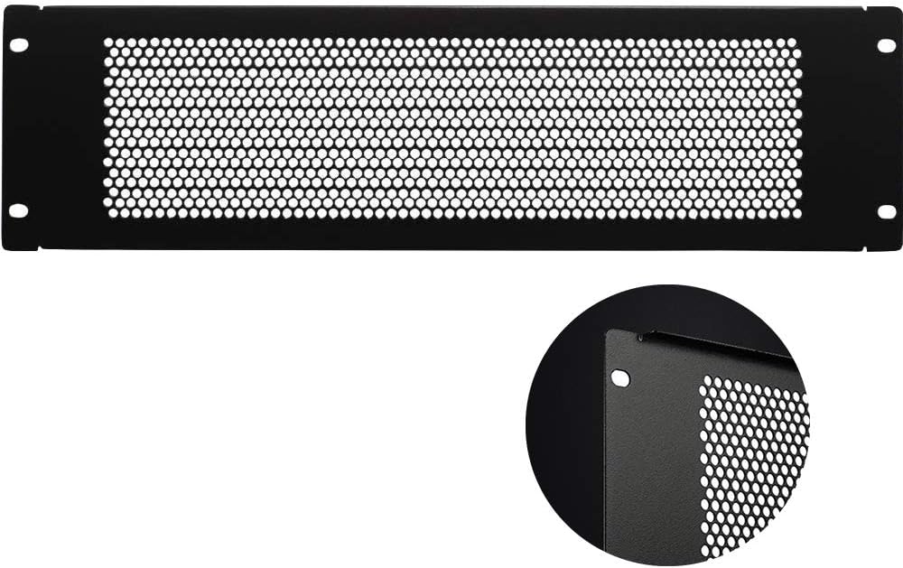 Amazon.com: KENUCO Blank Rack Mount Panel Spacer with Venting for 19 ...