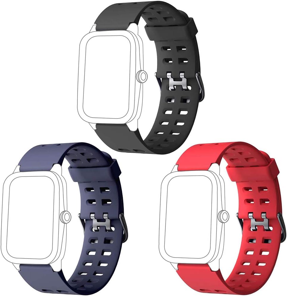 Yishark Correa de Repuesto para ID205 ID205L ID205S ID205U ID205G Smartwatch Reloj Actividad Inteligente Pulseras de Repuesto para ID205 ID205L ID205S ID205U ID205G Contador de Caloría Pasos Podómetro