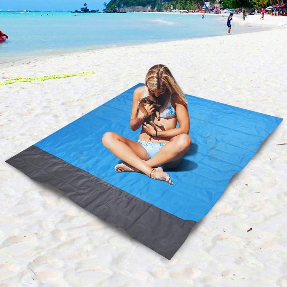 ADITAM Colchoneta de Camping, colchoneta de Camping a Cuadros, colchón Plegable para Acampar, Manta de Picnic de Playa Impermeable para Escalada de bebé para Picnic multijugador Double The Comfort