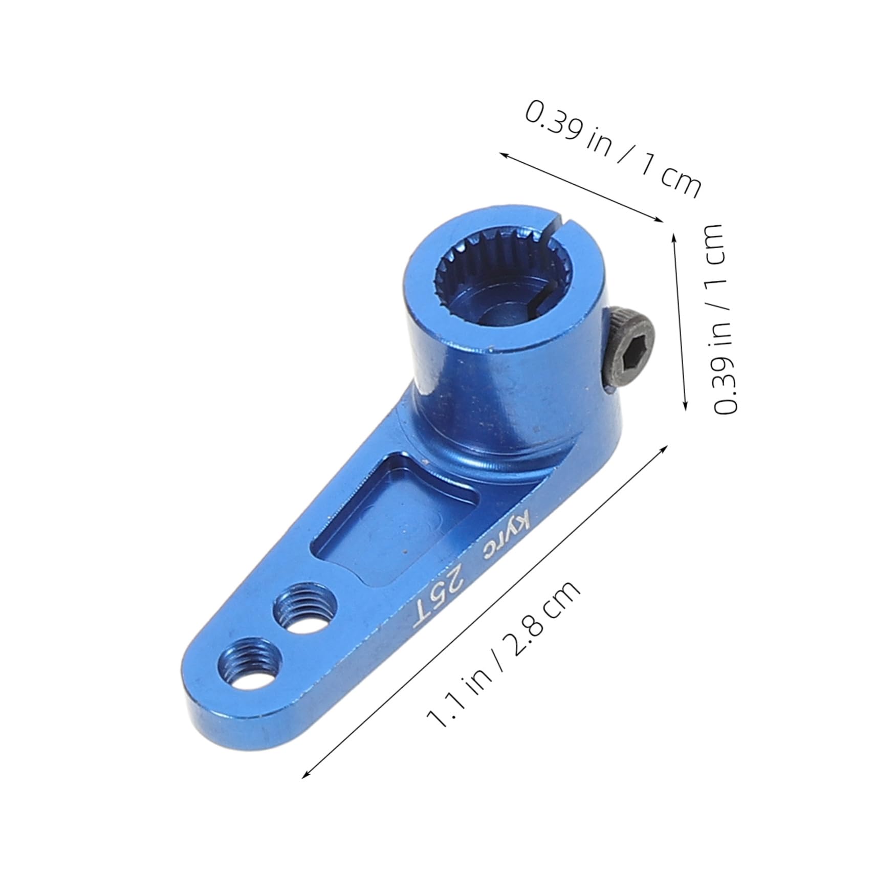 ABOOFAN 3Pcs Airplane Arm Replacement Steering Rod for Trucks Lightweight Easy to Install Precise Control Accessory for Remote Control Airplanes