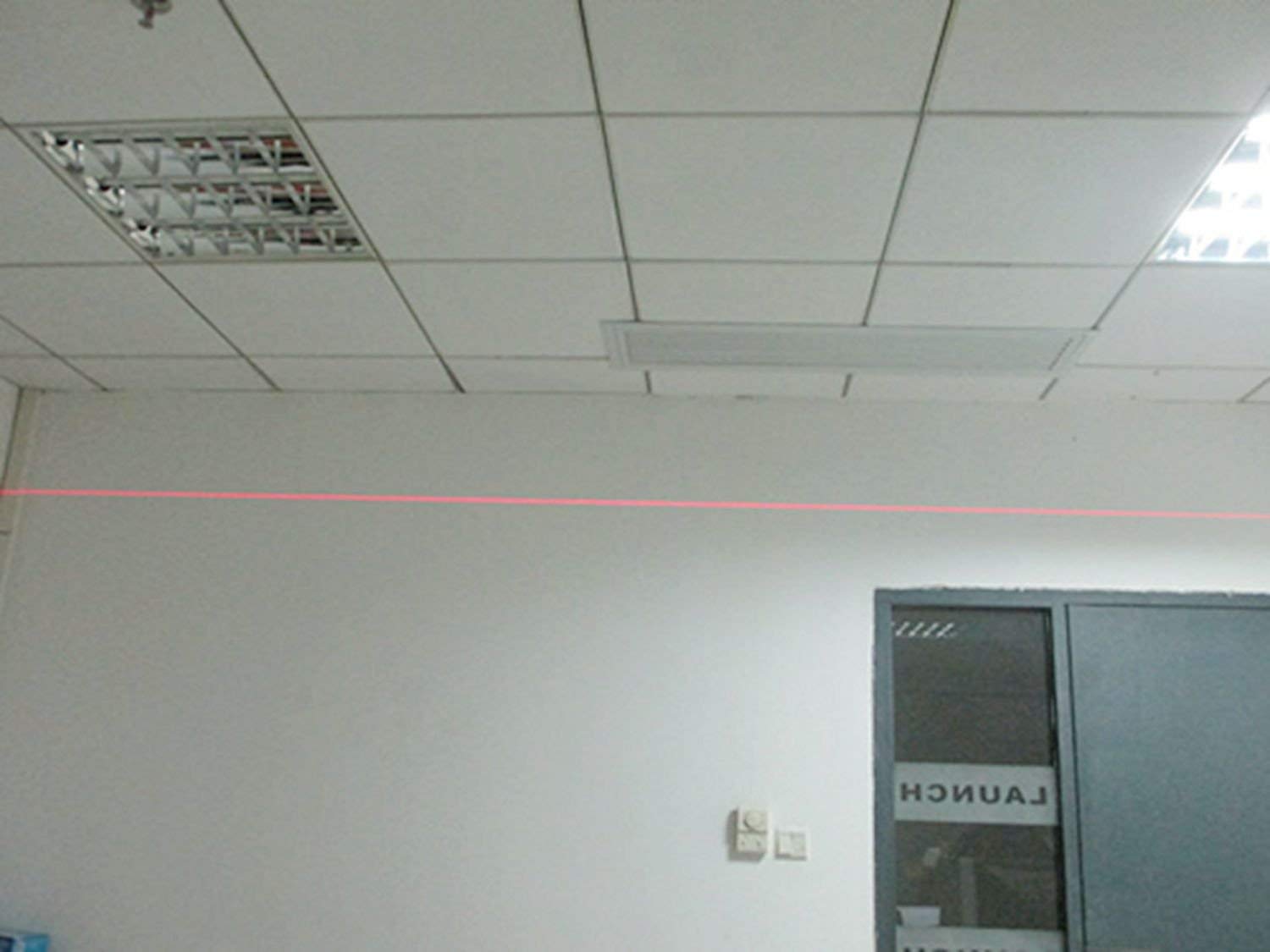 635nm 5mW Red Laser Line Módulo/láser Posicionamiento 15x34mm con lente de vidrio + adaptador + soporte