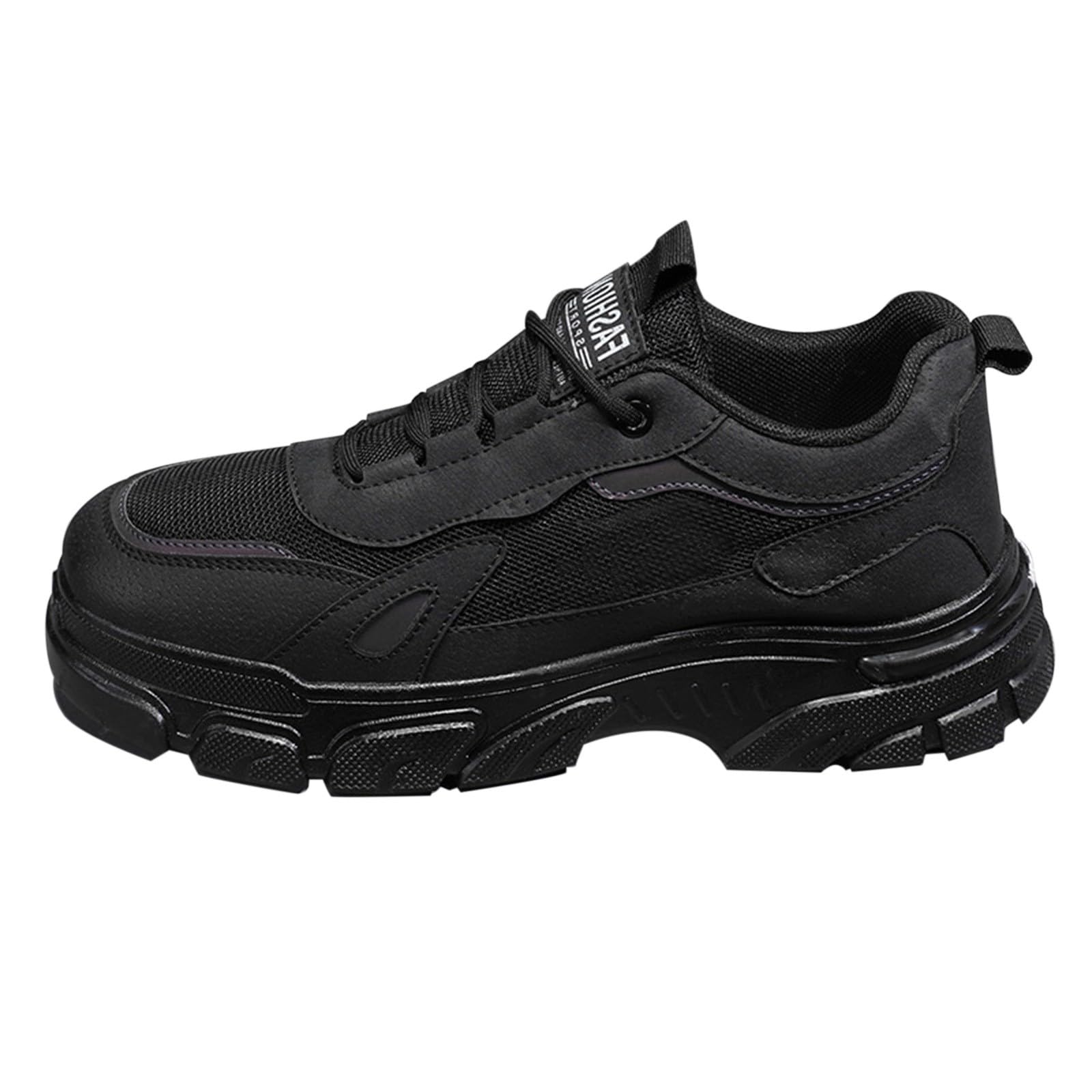 Zapatillas de correr para hombre, ligeras, transpirables, suela gruesa, zapatillas de deporte, antideslizantes, amortiguación, zapatillas de correr, zapatillas para hombre, zapatillas de senderismo