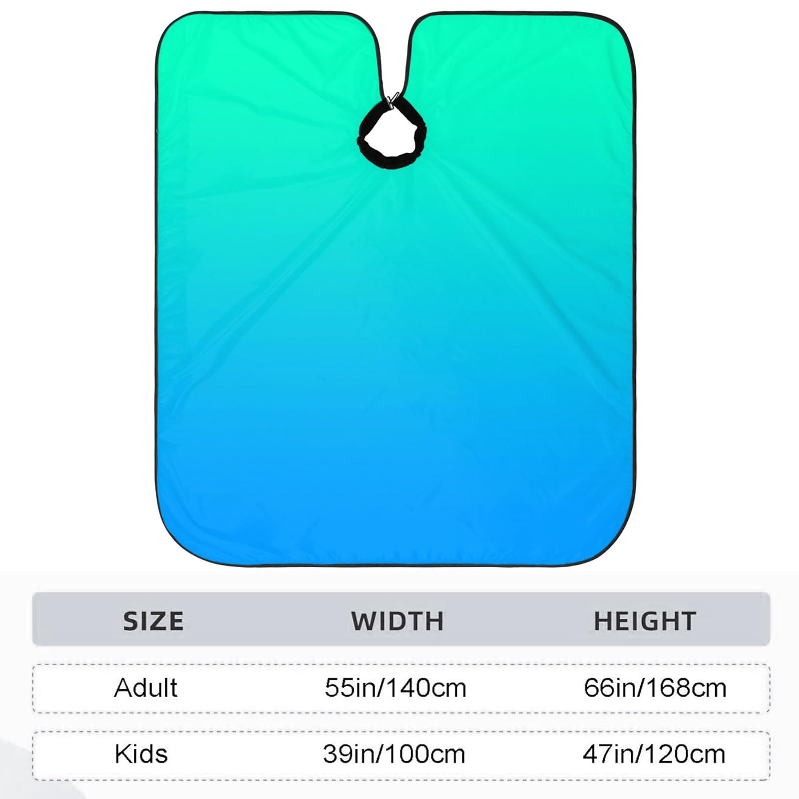 KAXAHHE Custom Barber Cape Personalized Hair Cape with Logo Photo Text, Salon Haircut Capes Hairdressing Apron for Men Women Kids