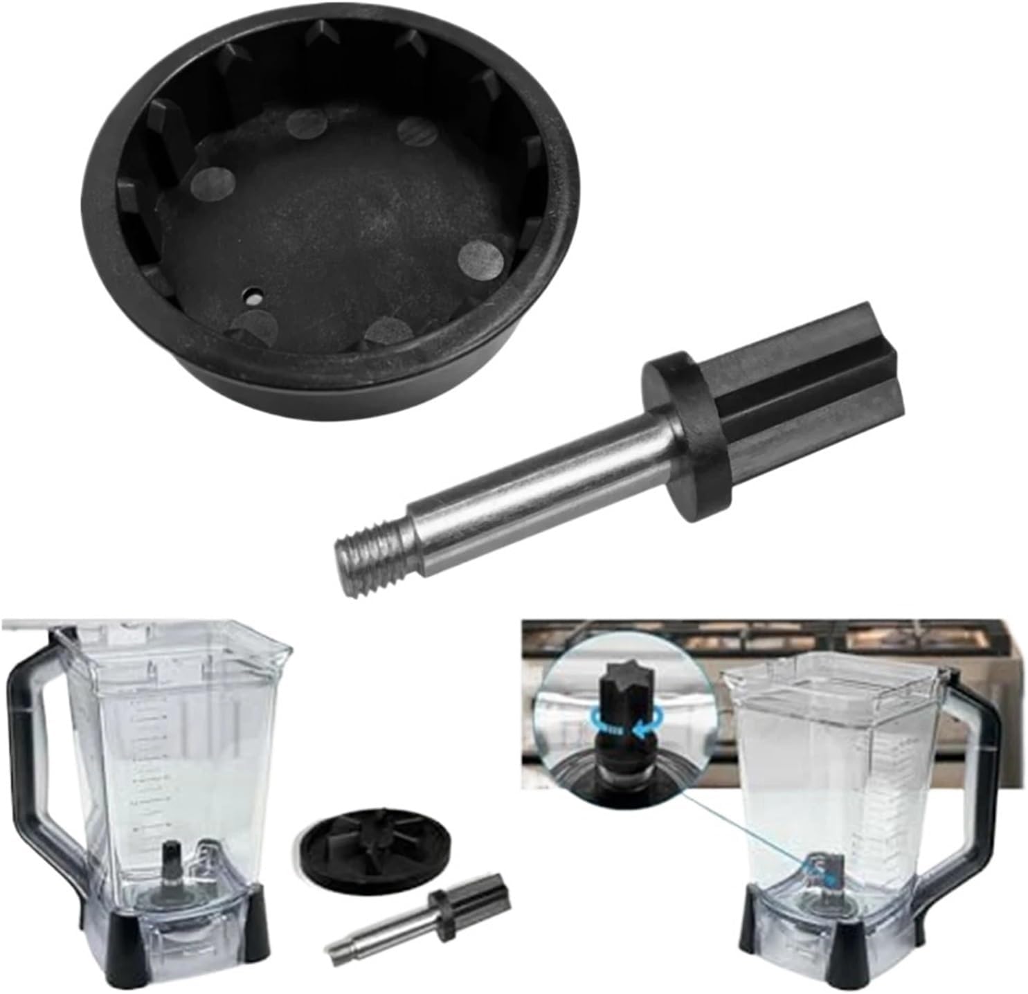 BN750/750C Series Mixer Blade Driver And Stud Pin Kitchen Appliance Blender Parts