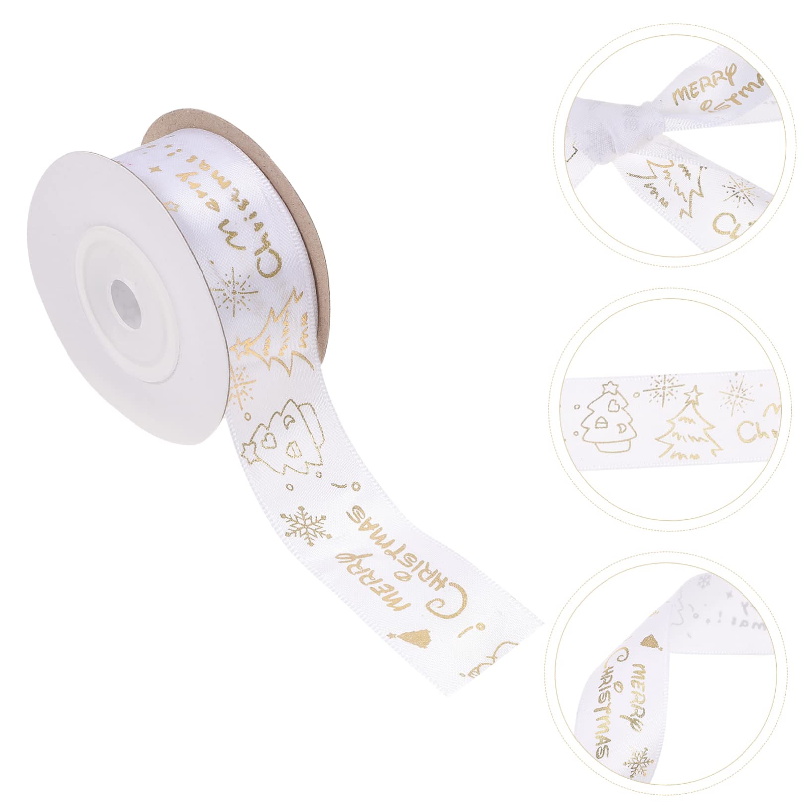 SHINEOFI 5 Di Nastri Natalizi Per Confezioni Decorazioni Natalizie Fiocchi Decorativi Per Confezioni