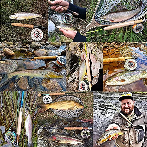 MAXIMUMCATCH ECO Serie Fliegenrolle großer Spulenkern mit Druckguss-Aluminum-Körper Fliegenfischen Rolle in 3/4wt 5/6wt… – Bild 8