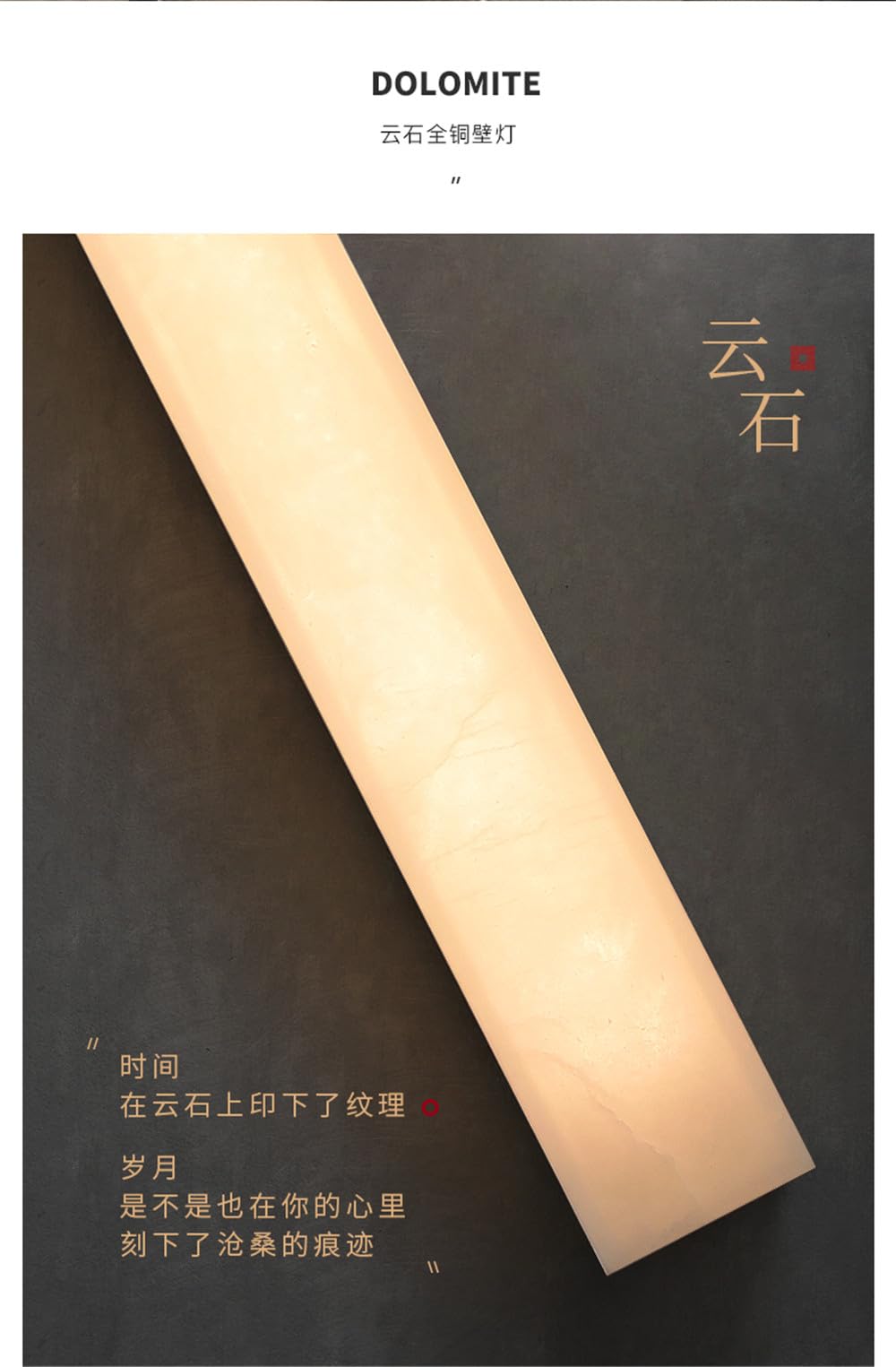 Moderne eenvoudige wandlamp, natuurlijke marmeren wandkandelaars, creativiteit hardware led wandlampen voor woonkamer, slaapkamer, gangpad Restaurant Hallway hotel (Color : Zwart