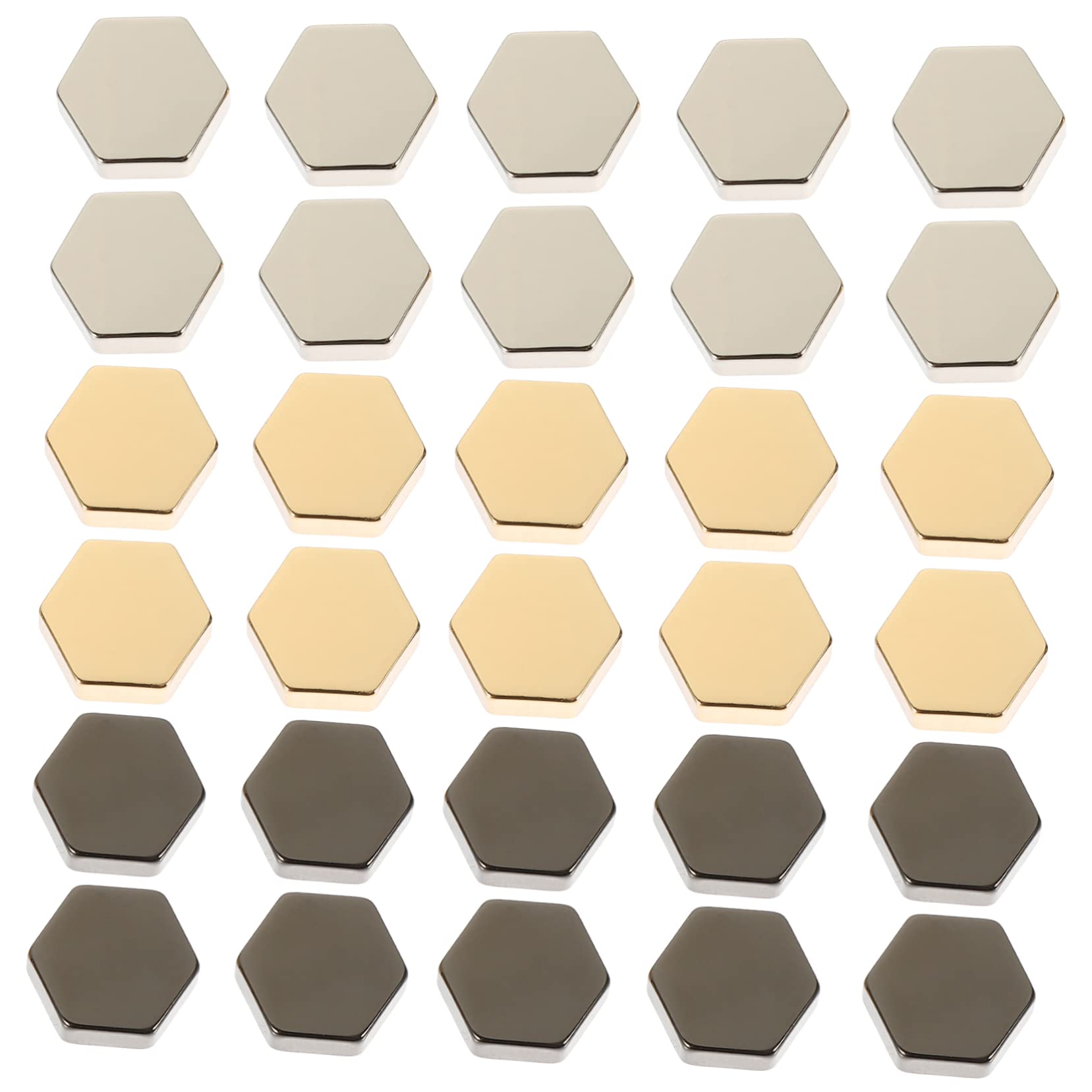 LALAFINA 90pezzi Piedi per Borse Metallo Testa per Decorazione di Borse e Articoli Accessori Versatili per Bricolage e Fai da Te