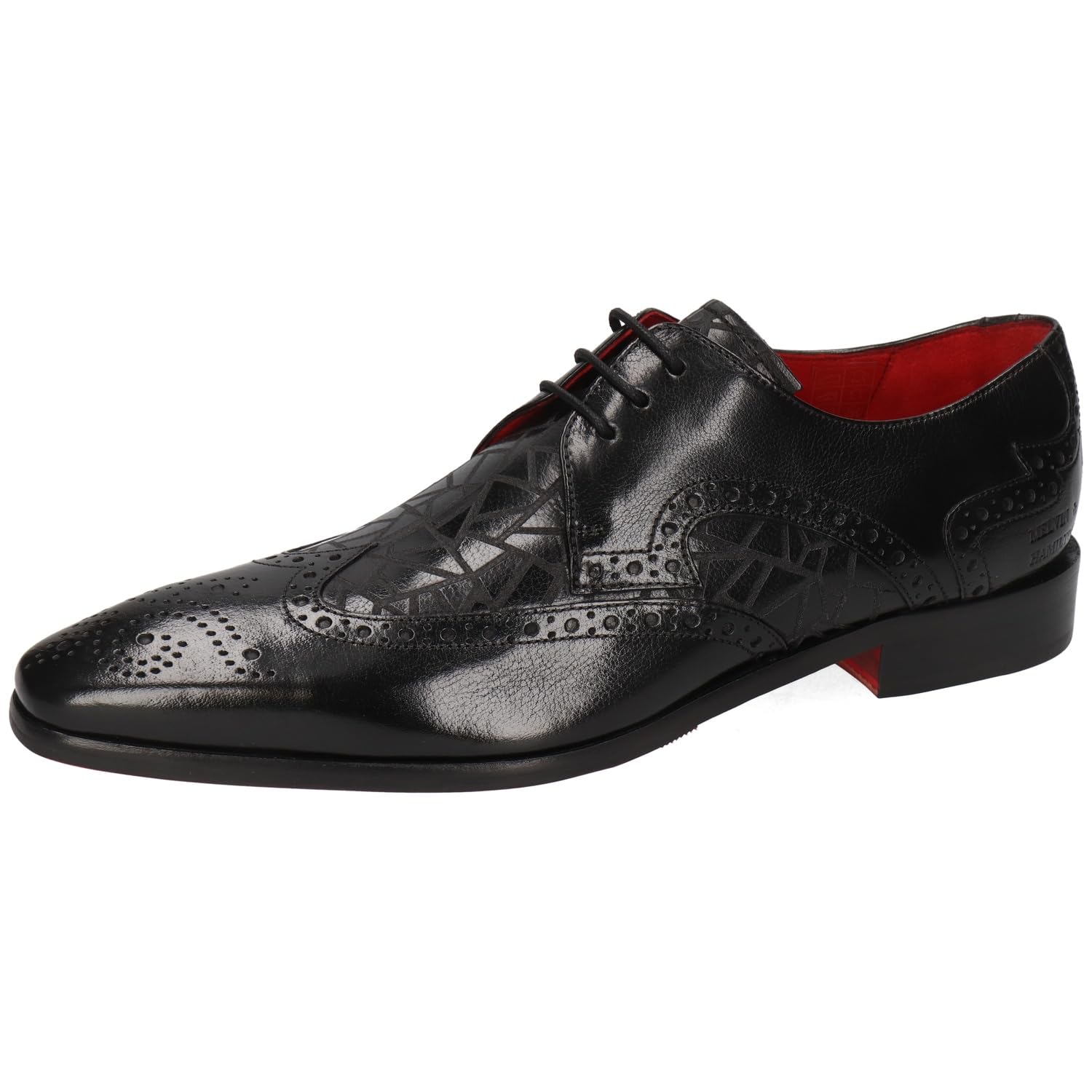 Melvin & Hamilton ELVIS CRUST BLACK DICE - Korte laarzen - noir/zwart