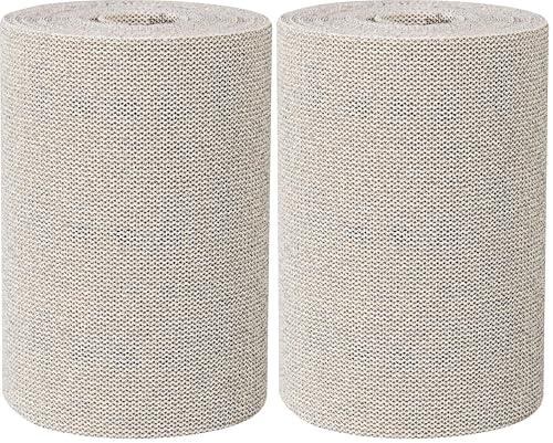Bosch 1x EXPERT M480 Netzstruktur Schleifrolle (für Farbe auf Holz, Hartholz, 115 mm x 5 m, Körnung 80, Professional Zubehör Handschleifen) (Packung mit 2)