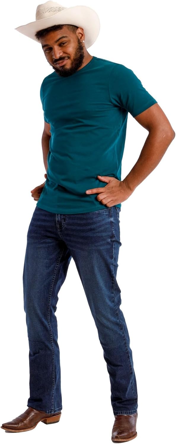 The Perfect Jean TPJ Mens Bootcut Fit Jeans OG Stretch Denim - Image 5