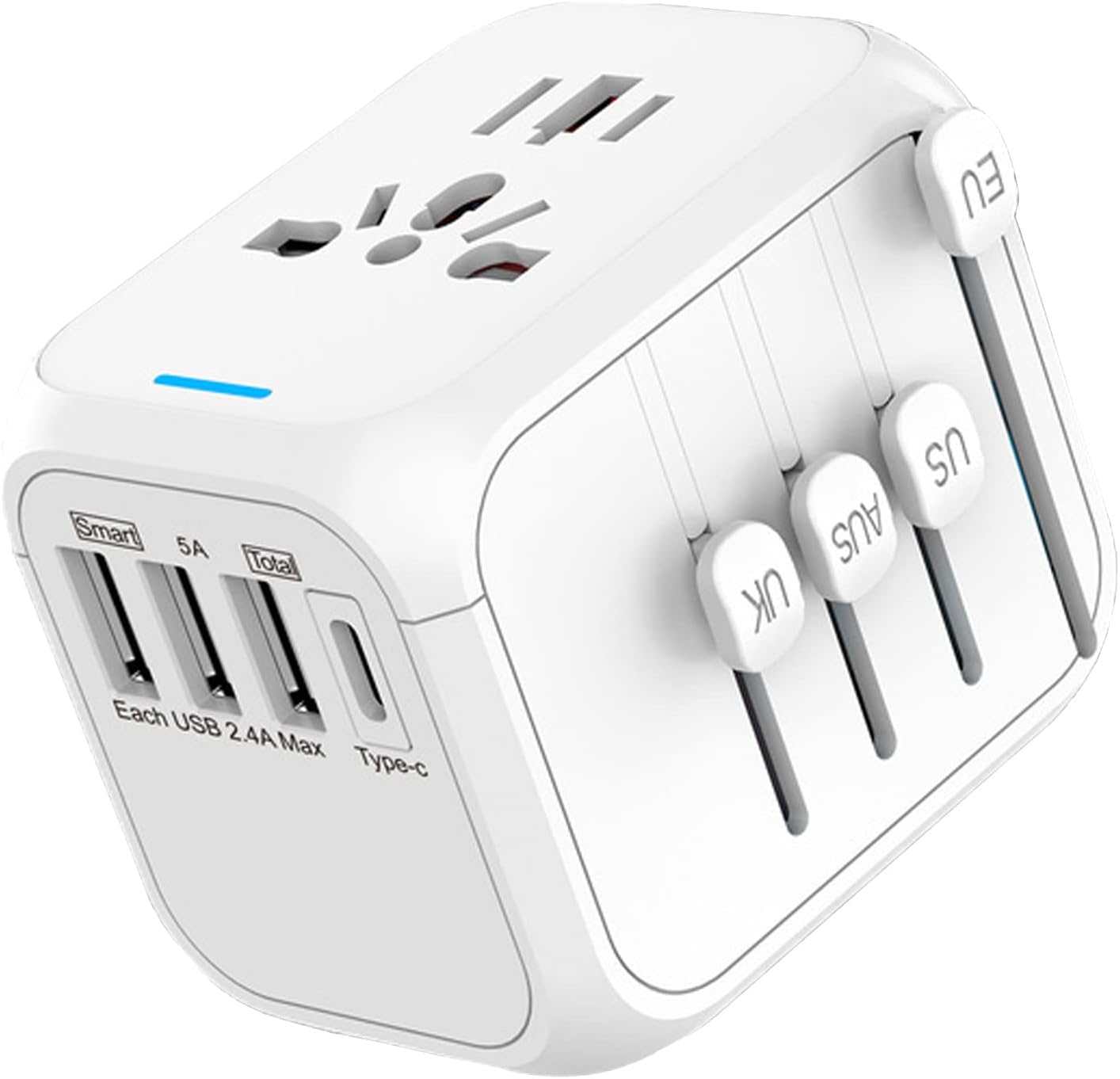 Reiseadapter UK Europe Adapter Reisestecker Weltweit Netzadapter DE EU