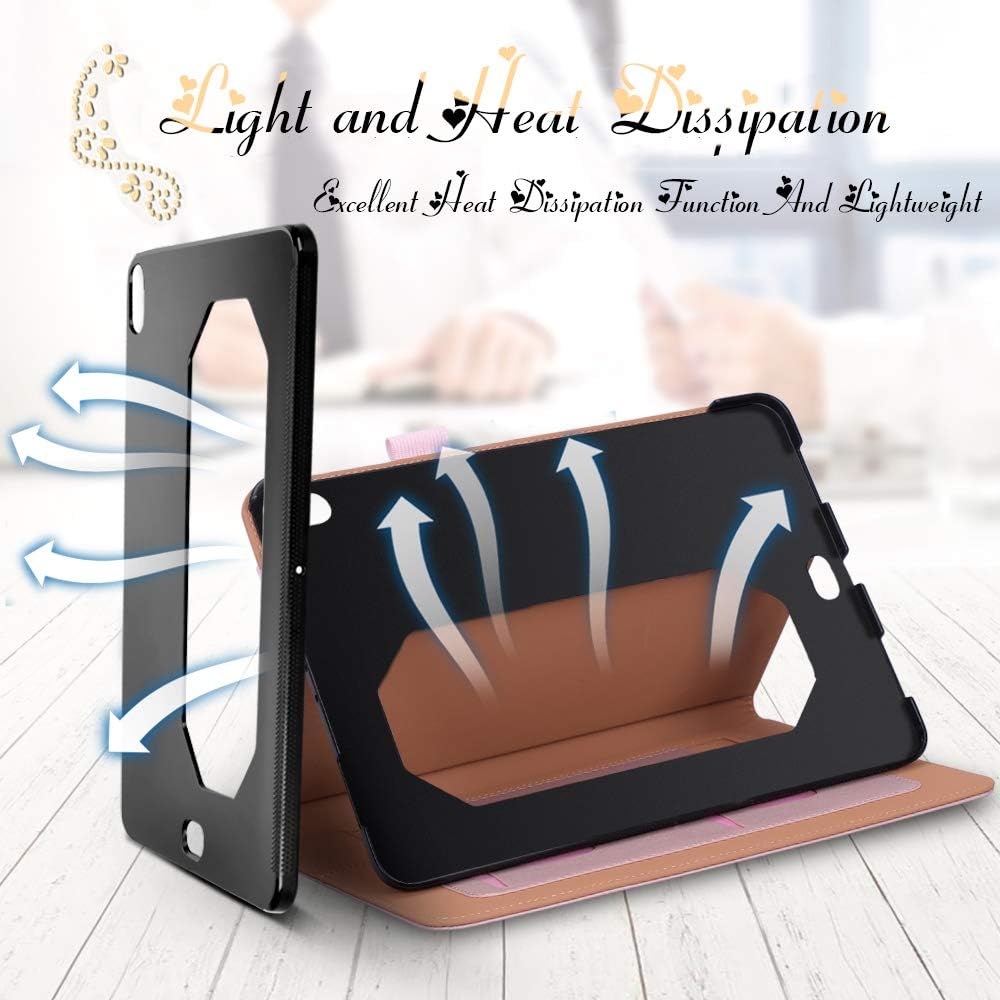 Blасk Frіdау Sаlе 2022 WWW iPad Pro 12.9 Case 2018 3rd Generation,[Support Apple Pencil Charging][Luxury Laser Flower] PU Leather Case with Auto Wake/Sleep and Multiple Viewing Angles for iPad Pro 12.9 3rd Gen 2018 Pink