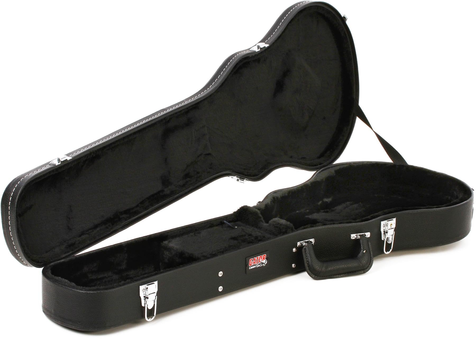 Amazon.com: Gator Cases Deluxe Wood Hard-Shell Case for Les