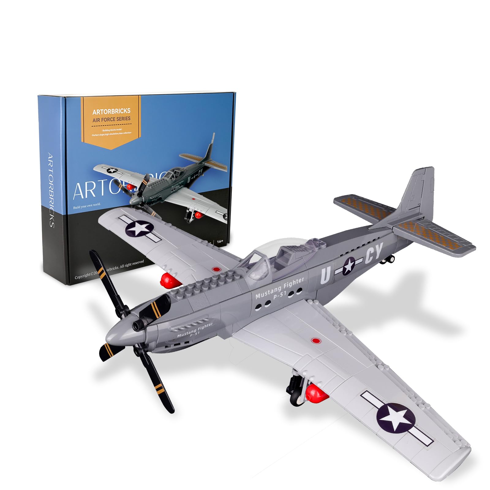 Amazon.com: ArtorBricks P51 (Standard Edition) : Toys & Games