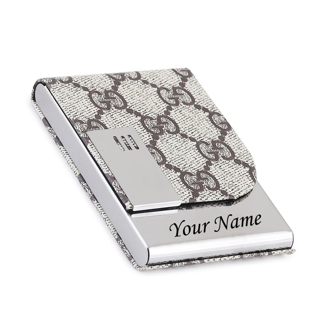 felstar Customized/Personalized Card Holder with Name Engraved, Professional Business Visiting Card Holder/Credit Card Holders Men, Women Gift, Corporate Gift for Employees (GG)-picture-32