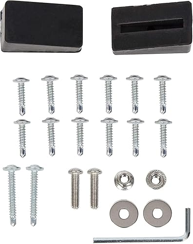 Miniatura 9 de ECOTRIC Alerón universal negro para parachoques delantero con labio inferior, ABS, compatible con Audi, Ford, BMW, Honda, Chevrolet, Civic, Benz,