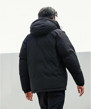 Amazon | [アダムエロペ] ALLIED 700FP ショート フーディー ダウン