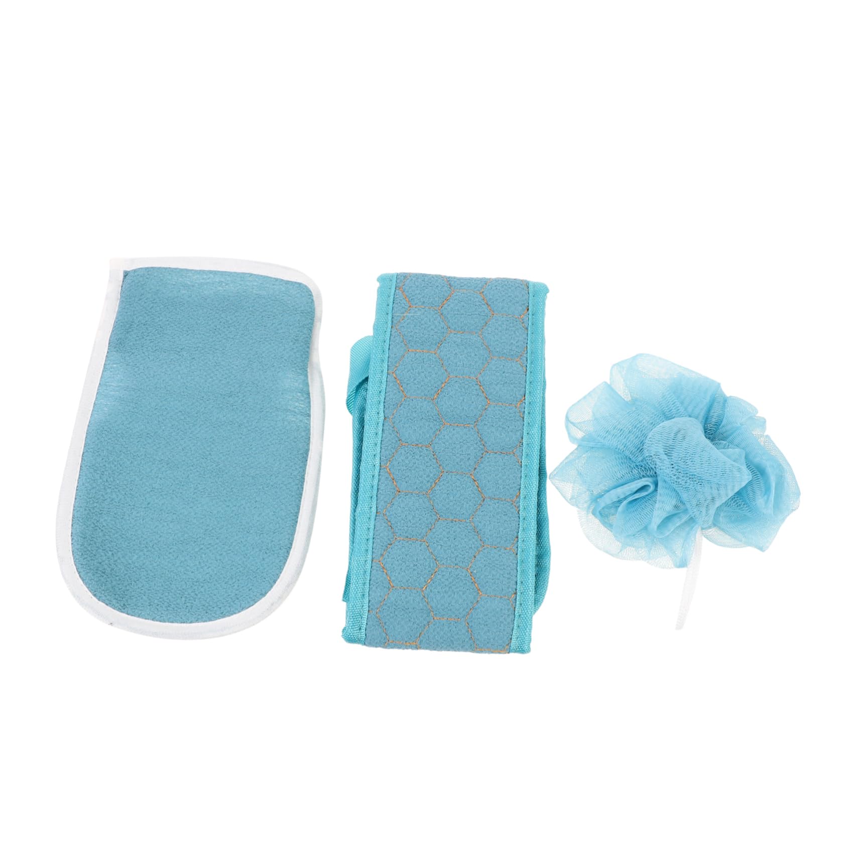 TOVINANNA 1Set Exfoliating Shower Towel Bathing Back Scrubber for Body Cleaning Lightweight Mesh Design for Rich Bubbles and Quick Drying for Home and Dorm Use