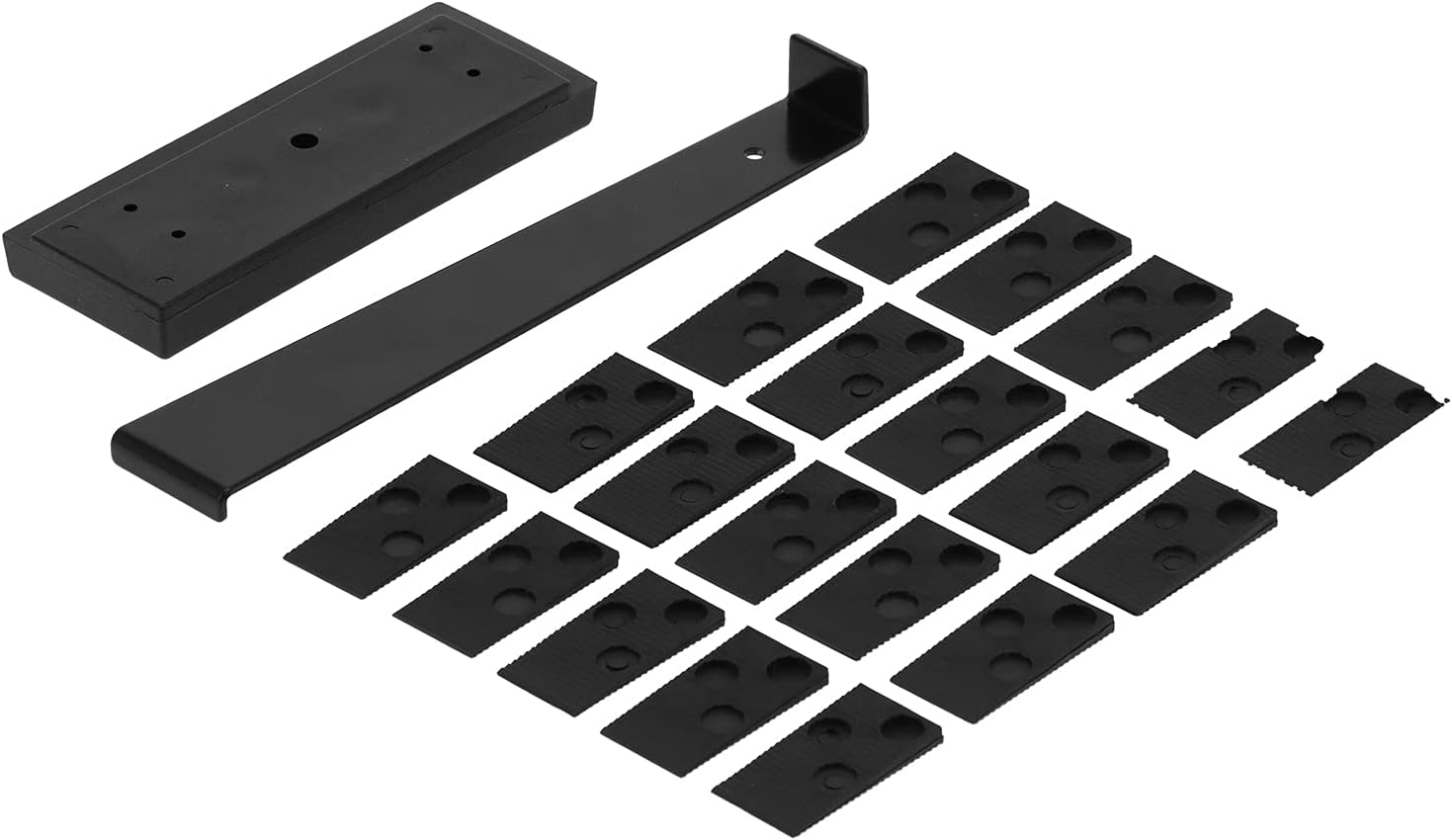 Flooring Tool Set, Floor Installation Tool Kit Durable Floor Accessory with 20 Spacers Tapping Block for Hardwood Flooring for Laminate Flooring