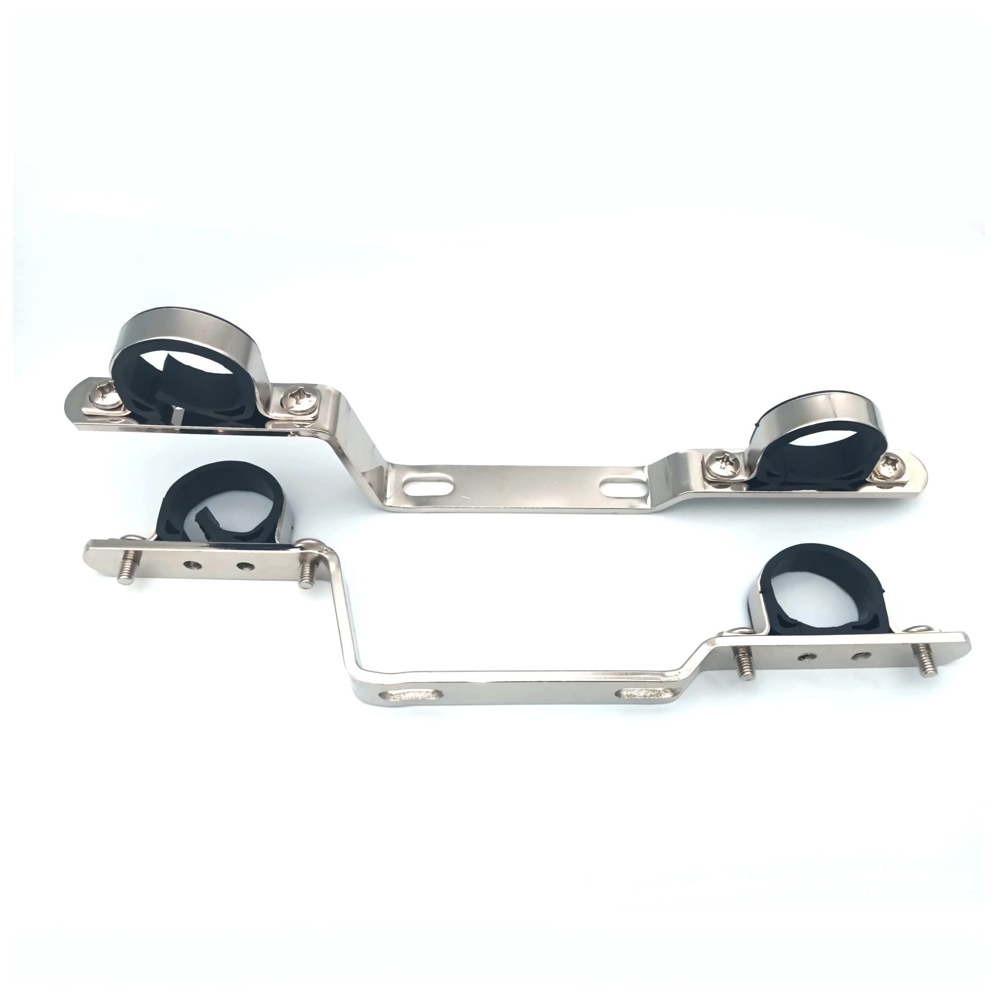 Juego de Soportes de Montaje de Metal for colector de Acero Inoxidable Accesorio de 1 Pulgada for Sistema de calefacción por Suelo Radiante go