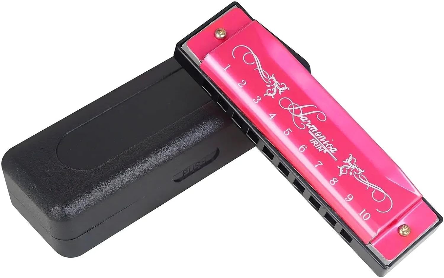 バンドハーモニカ 10穴20音 Cキーハーモニカ 木管楽器(5)