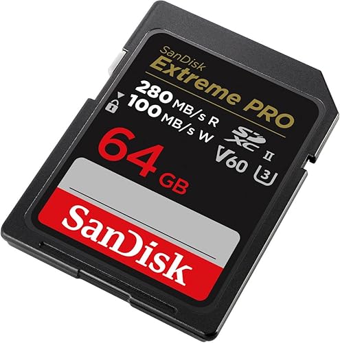 Miniatura 2 de SanDisk Tarjeta de memoria SDXC Extreme PRO UHS-II V60 de 64 GB