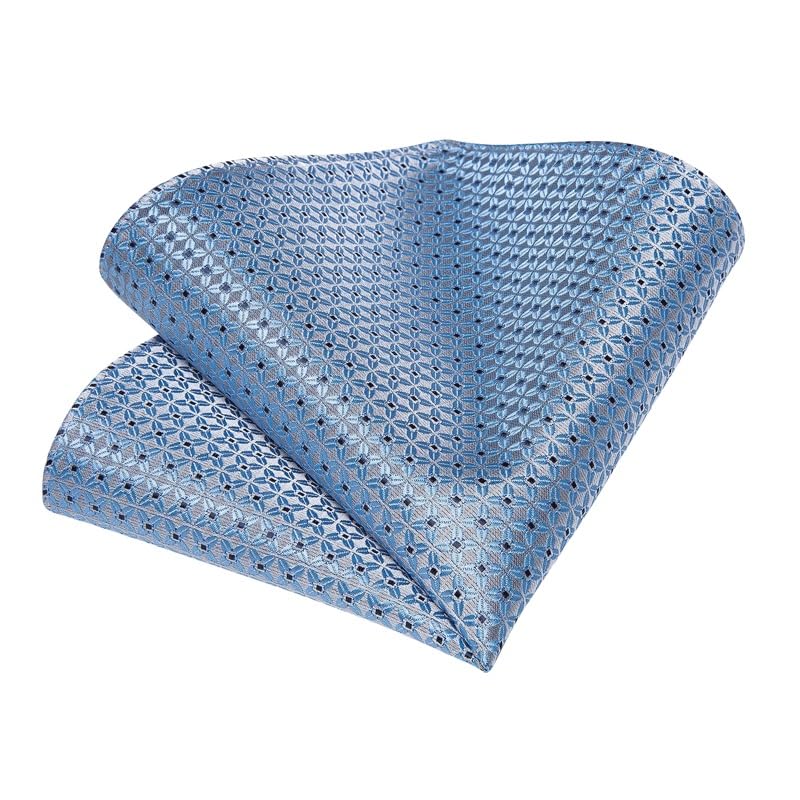 Corbata de seda de 8 cm para hombre miniatura 5