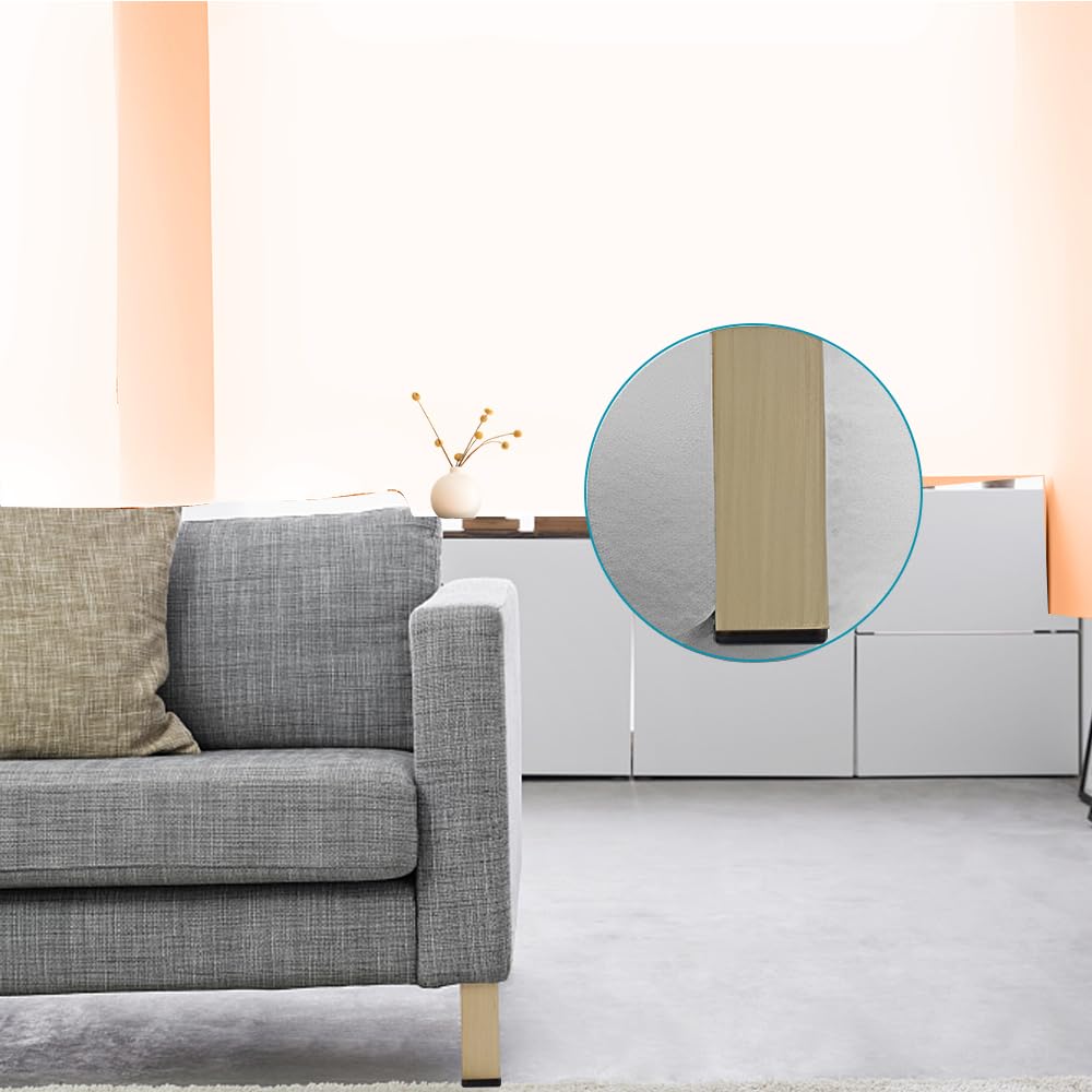 Piedini Per Mobili In Teflon Filzada - 26 Pezzi 25x25 Mm, Per Spostare Mobili Su Moquette O Pavimenti Duri - Foto 4