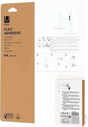 Miniatura 5 de Umbra Escobilla adhesiva flexible, color blanco