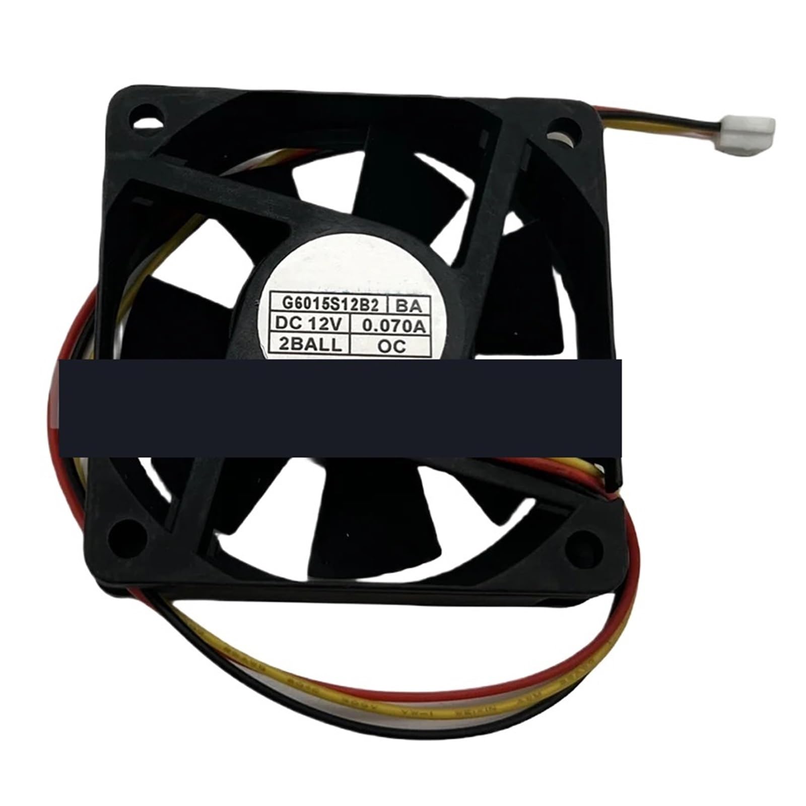 JJKKOZVQF G6015S12B2 12V 0.07A 6015 Silent Cooling Fan 60 * 60 * 15mm