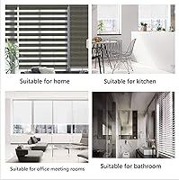 Vista 6 de FQTANJU Kit de reparación de persianas enrollables de 10 yardas, cadena de cuentas enrollables de plástico transparente, cuerda de cuentas de cortina