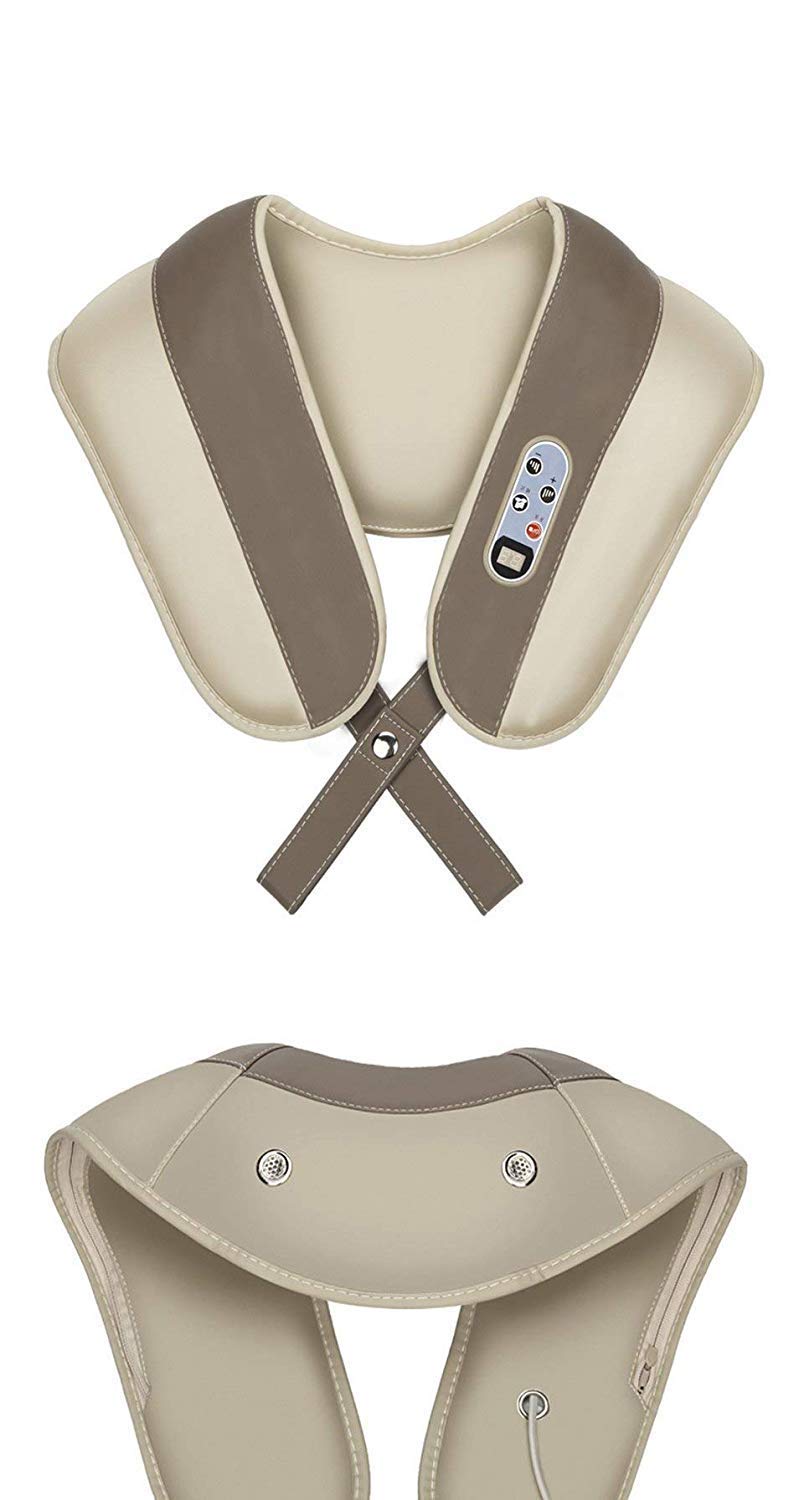 DR Mall Massager Belt Electric Knocks Cervical Massage Belt Pain Neck and Shoulder Massager (B07YNQK2Z1) Amazon Price History, Amazon Price Tracker
