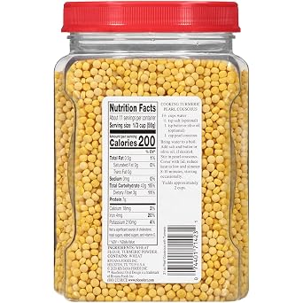 RiceSelect Pearl Couscous With Turmeric, 21 OZ (Pack of 3)