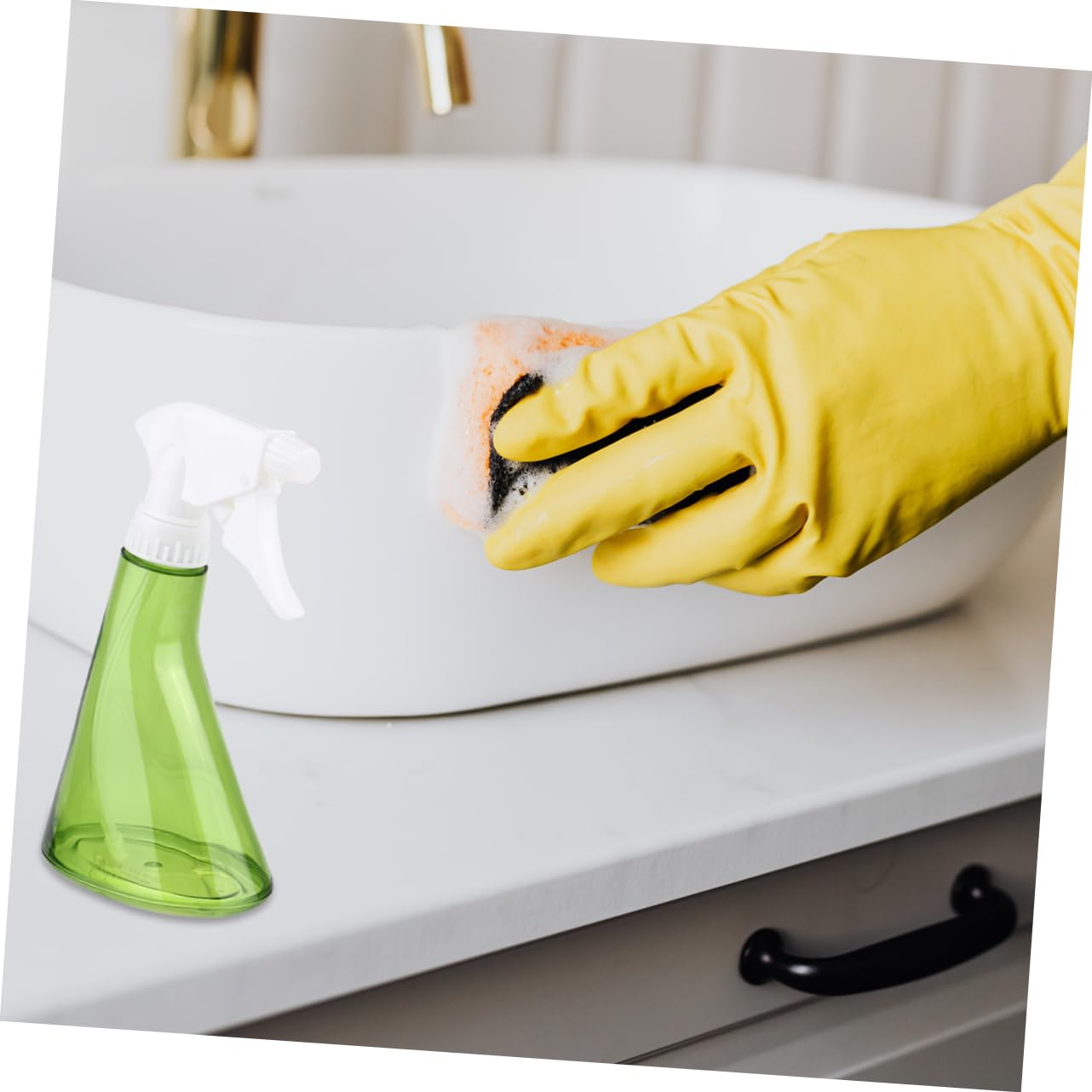 SUPVOX 2 Ensembles Bouteilles Pulvérisateurs Plastiques Pratique Plastique Pour Plantes Vert Transparent 2 Pièces * 2