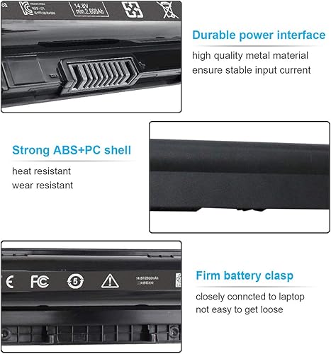 Miniatura 3 de Batería M5Y1K de 40 Wh de 14.8 V para Dell Inspiron 15 3000 5000 Series 5559 5558 5555 5758 3567 3551 3552 3558 3565 14 3451 3452 3458 5458 17 5755